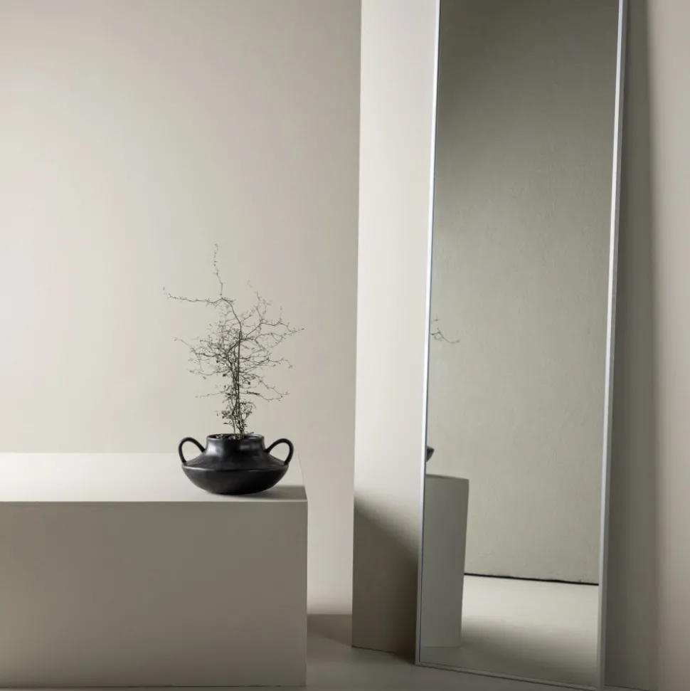 DALTON Miroir rectangulaire en aluminium 220x67cm
