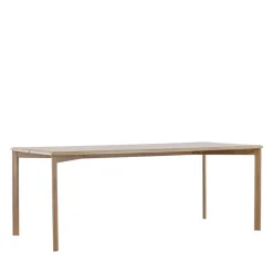 DAMON Table à manger 8 personnes en bois