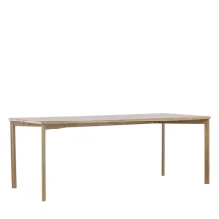 DAMON Table à manger 8 personnes en bois