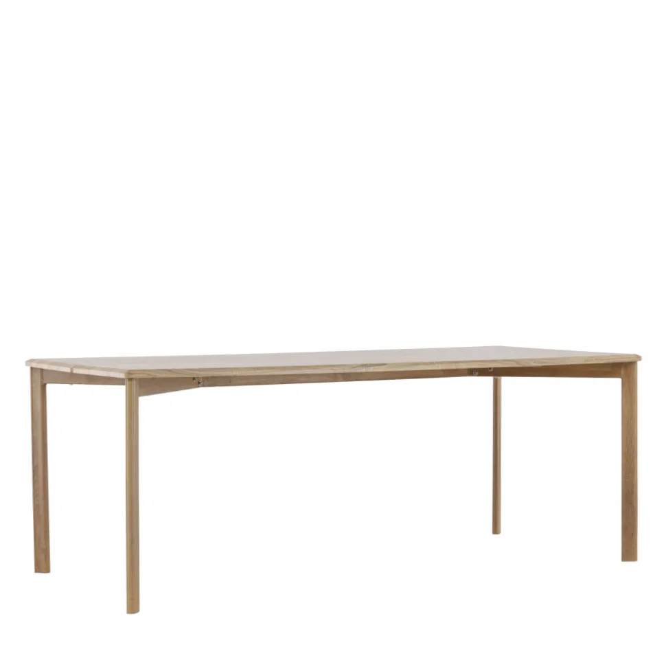 DAMON Table à manger 8 personnes en bois