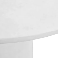 DAMON Table à manger en fibre d'argile ø100cm