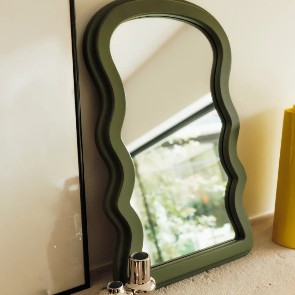 DHERMI Miroir organique 32x50cm
