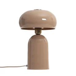 DORIA Lampe à poser champignon en métal