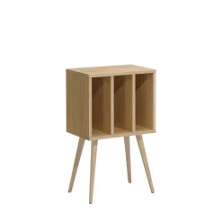 ELVDAL Meuble de rangement vinyles en bois