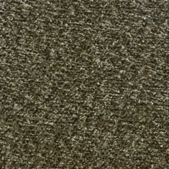 EMA Lot de 2 tabourets de bar en tissu bouclette et métal H66,5cm