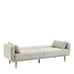 EMMA Canapé convertible 3 places en tissu