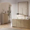 ENARA Buffet 4 portes en bois L180cm