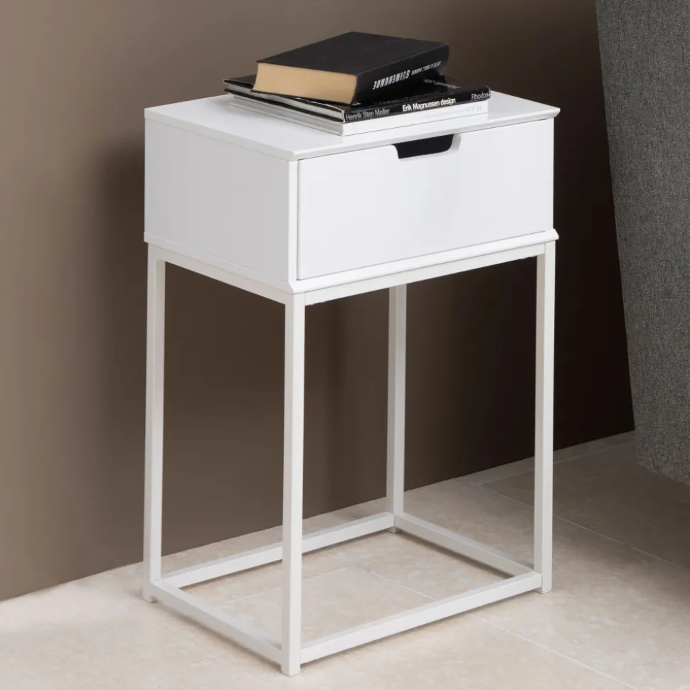 ESPEJITO Table de chevet 1 tiroir en bois