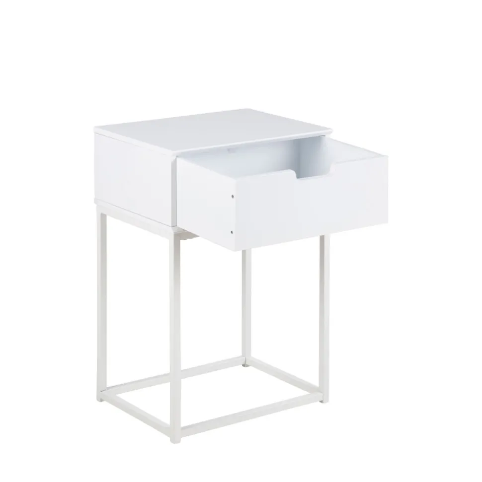 ESPEJITO Table de chevet 1 tiroir en bois