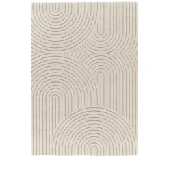 ESTEBAN Tapis contemporain à motif géométrique