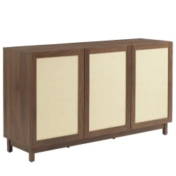 ESTELA Buffet 3 portes en bois L140cm