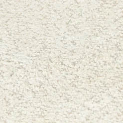 ESTER Lot de 2 chaises en tissu bouclette et métal