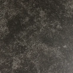 EURAME Table à manger 4 places ronde en céramique et métal