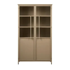 EXHIBIT Vitrine 2 portes en métal H170cm