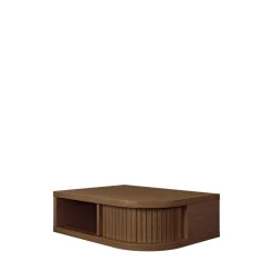 FARSTA TAMBOUR Table de chevet murale en bois