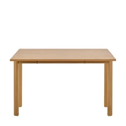 FIKA Table à manger extensible 2 à 4 personnes en bois 120x45-90cm
