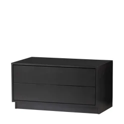 FINCA Meuble TV en bois massif de pin L75cm