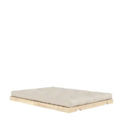 FLIP Canapé convertible 2,5 places en tissu et bois