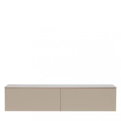 FRIHAMN Meuble TV suspendu 2 tiroirs en bois L160cm
