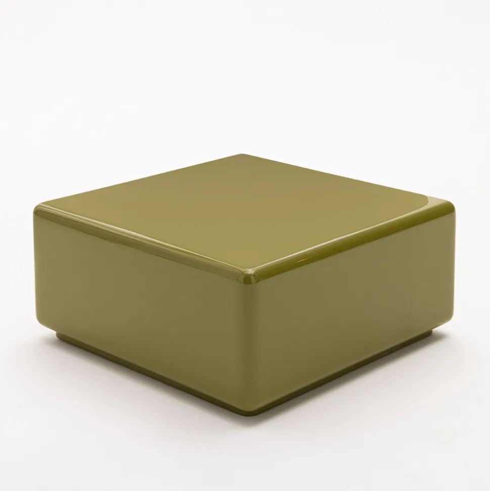 GAIA Table basse carrée laquée 60x60cm