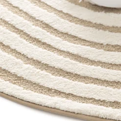 GELATO Tapis contemporain de forme organique