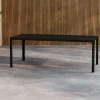 GIARDINI Table à manger de jardin 8 personnes en aluminium