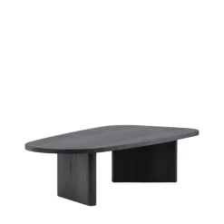 GRONVIK Table basse organique en bois 130x65cm