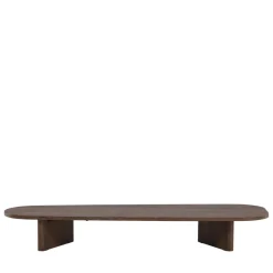 GRONVIK Table basse organique en bois 180x55cm