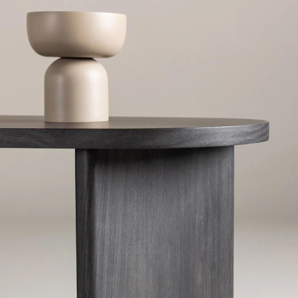 GRONVIK Table basse organique en bois 70x45cm