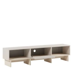 HARRIET Meuble TV 1 porte en bois et métal L170cm