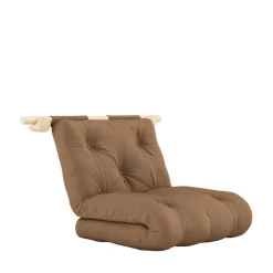 HOOKED Fauteuil convertible en tissu et bois avec accroches murales