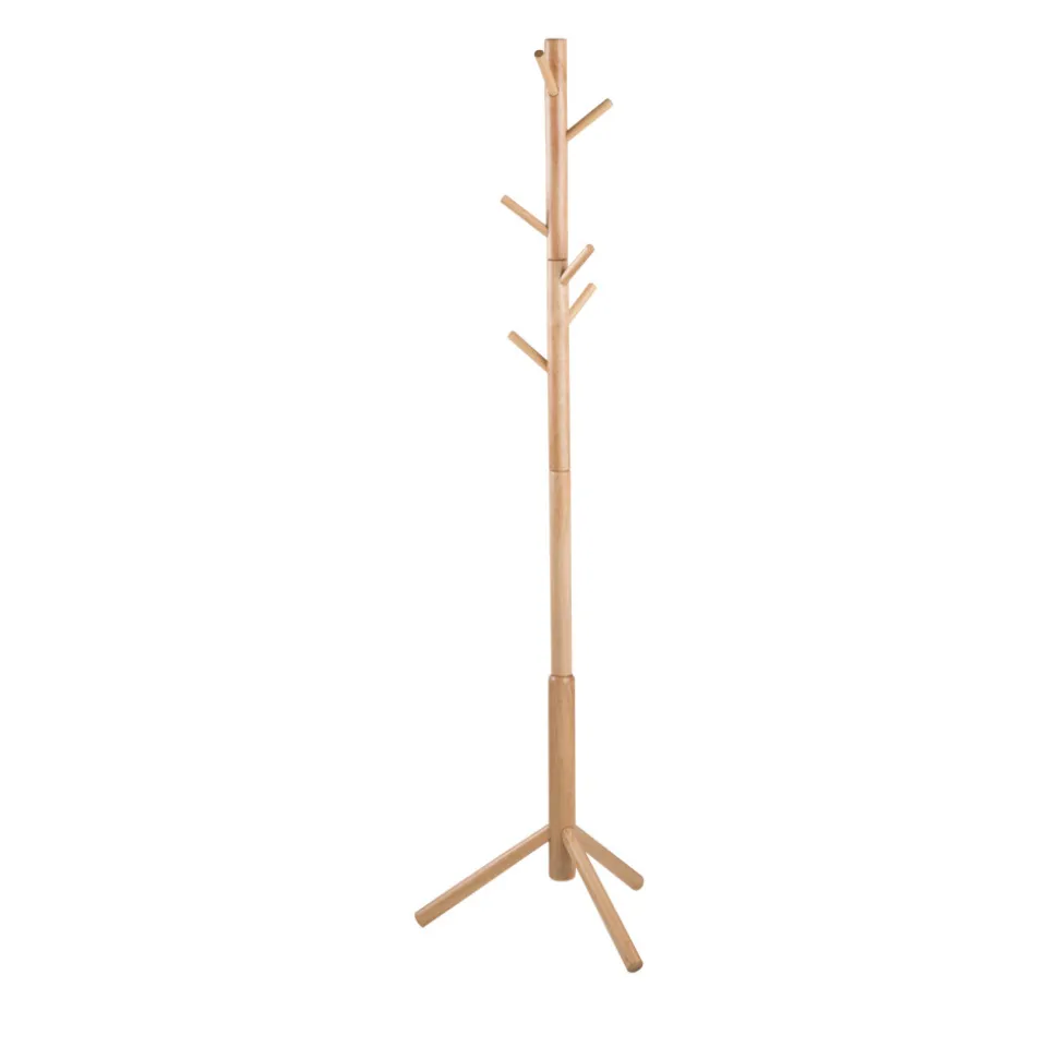 HOOKY Porte-manteaux en bois H176cm