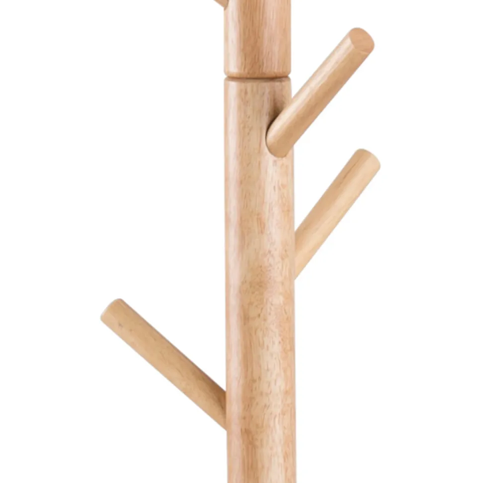 HOOKY Porte-manteaux en bois H176cm