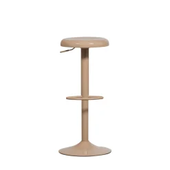 ISAAC Tabouret de bar réglable en métal H61-81cm