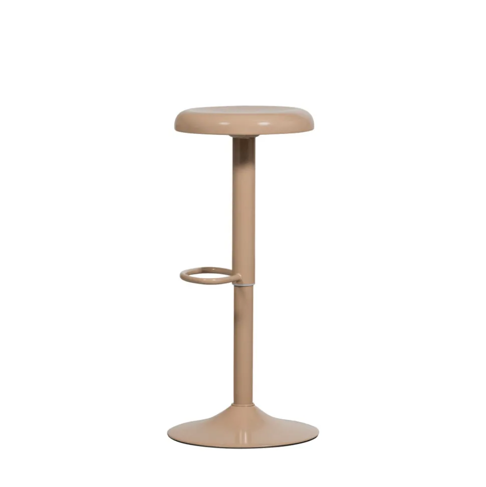 ISAAC Tabouret de bar réglable en métal H61-81cm