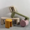 JACOB Banc en tissu L130cm