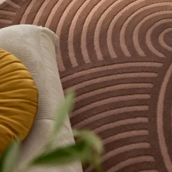 JAGO Tapis texturé à motifs en arches