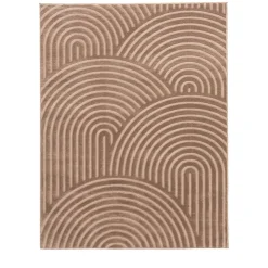 JAGO Tapis texturé à motifs en arches