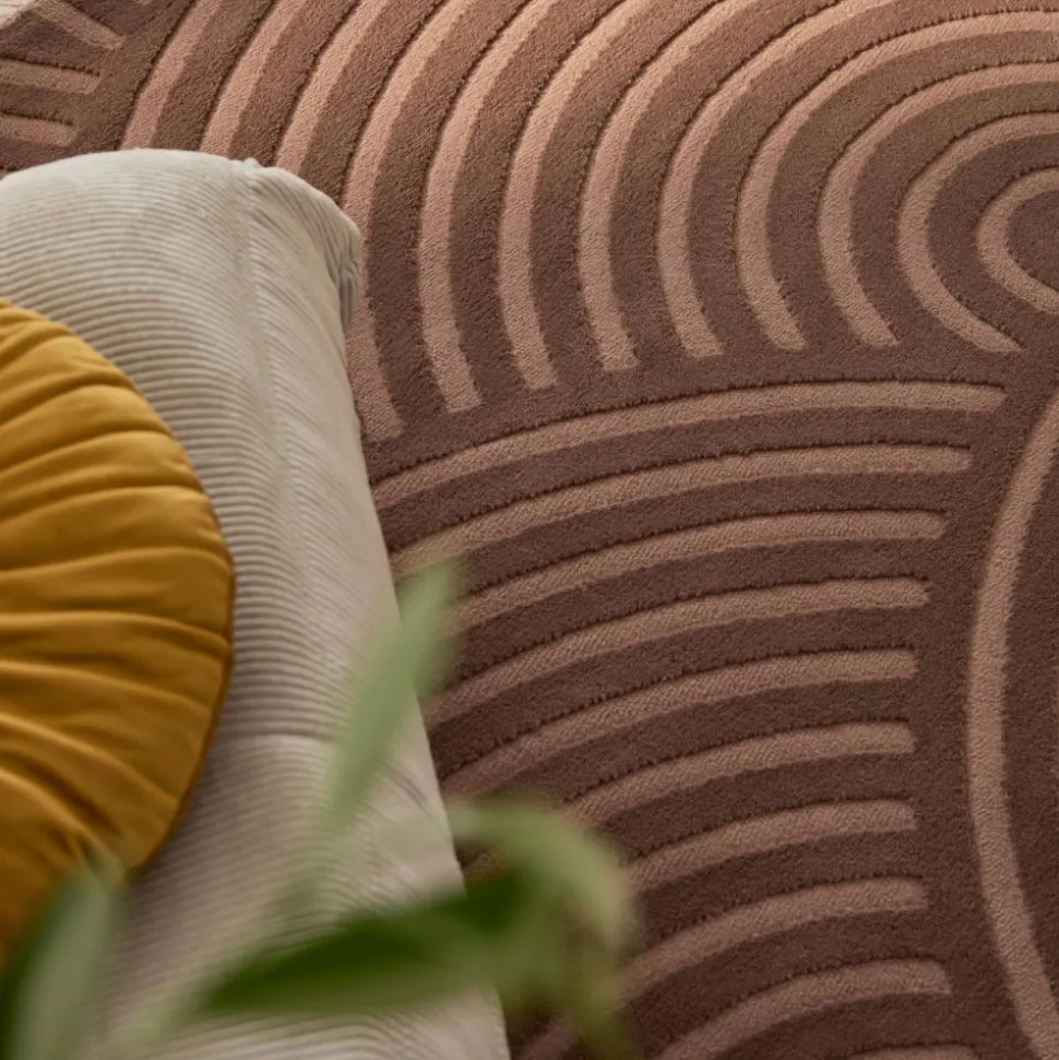 JAGO Tapis texturé à motifs en arches