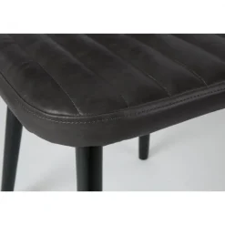 JAKE WORN Chaise rétro capitonnée