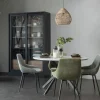 JAMES Vitrine 2 portes en bois H200cm