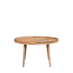 JAMMU Table basse ronde en manguier ø60cm