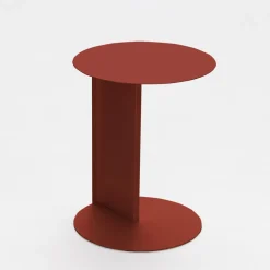 JIMY Table d'appoint en métal H50cm