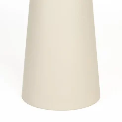 JOYA Table d'appoint ronde effet travertin ø40cm H52cm
