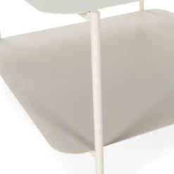 JUDITH Table basse en métal à double plateau
