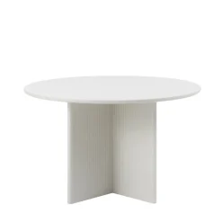 JURA Table à manger 4 personnes ronde en bois