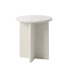 JURA Table d'appoint ronde en bois ø50cm