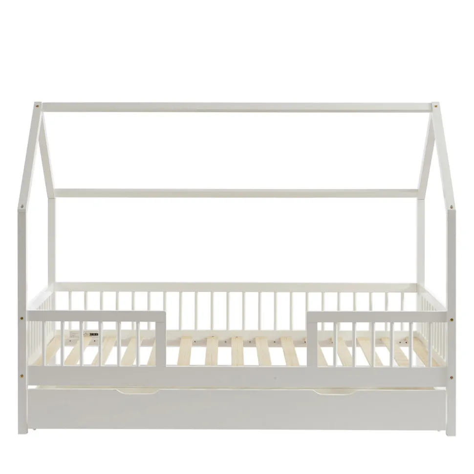 KABA Lit cabane enfant en bois 90x190cm