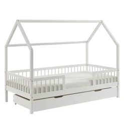 KABA Lit cabane enfant en bois 90x190cm