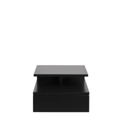 KAMICHI Table de chevet murale 1 tiroir en bois